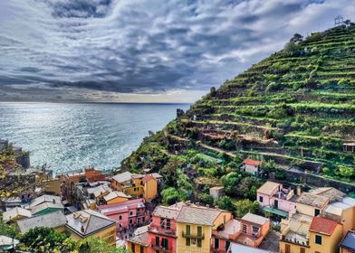 Italian Coastal Village in Cinque Terre