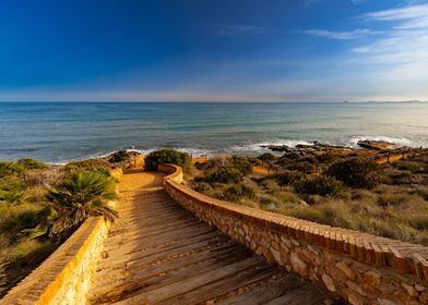 Coastal Stone Steps