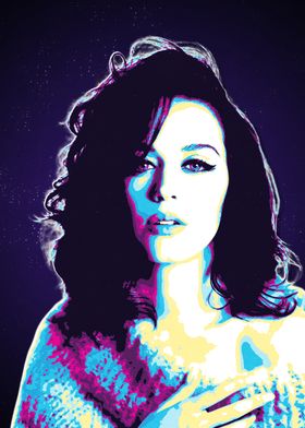 Katy Perry Pop Art Woman Portrait