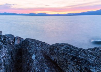 Lake Tahoe Sunset Landscape