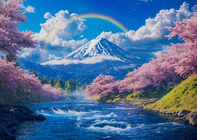 Mount Fuji Landscape