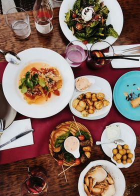 Spanish Tapas Table