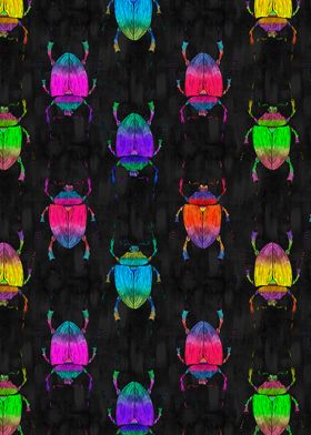 Rainbow Beetle Pattern