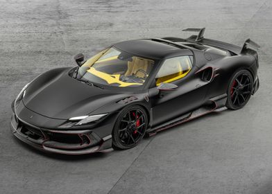 Black Ferrari SF90 Stradale