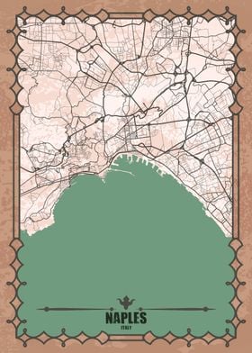 Naples City Map