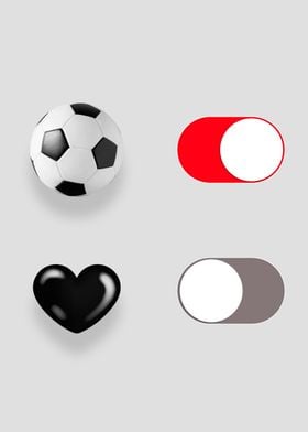 Soccer vs Love Inspirational Motivational Soccer Quotes 