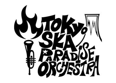 Tokyo Ska Paradise Orchestra Band Logo