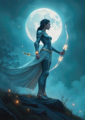 Moonlit Archer