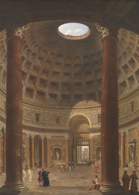 Pantheon Interior Painting