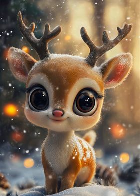 Cute Reindeer