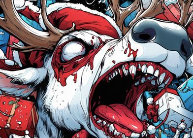 Zombie Reindeer Christmas