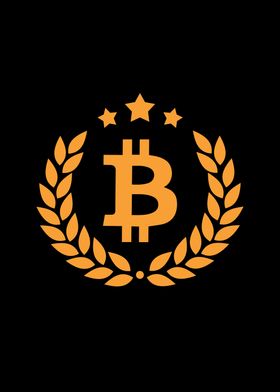 Bitcoin Laurel Wreath