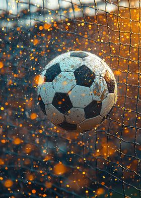 Soccer Ball in Net