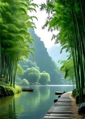 Bamboo Forest Path