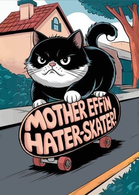 Grumpy Cat Skateboard