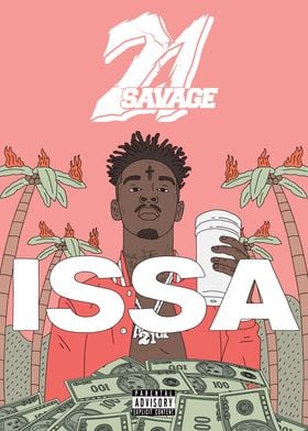 21 Savage Issa Album Cover