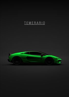 2025 Lamborghini Temerario Green