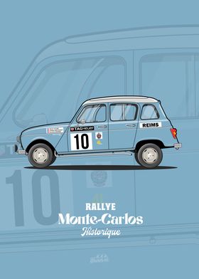 Renault 4 Rallye Monte-Carlo