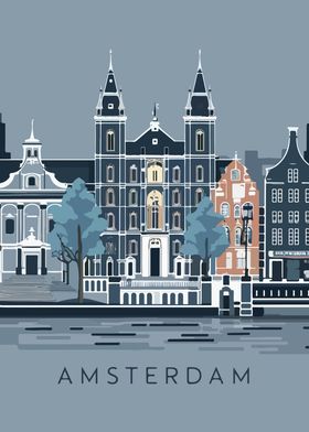 Amsterdam Cityscape