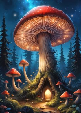 Enchanted Mushroom Forest