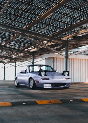 Purple Miata