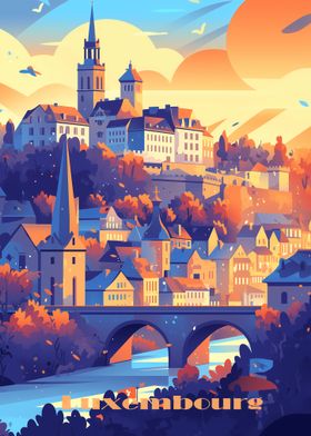 Luxembourg Cityscape