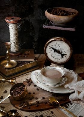 Vintage Coffee Still Life