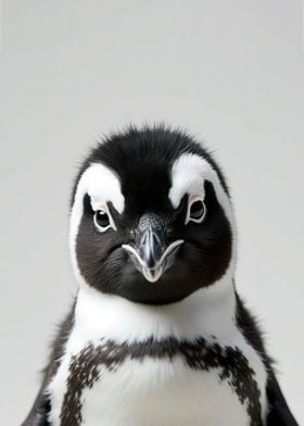 Close-up Penguin Portrait