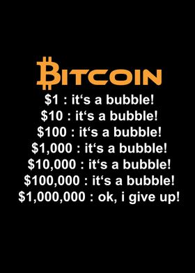 Bitcoin Is A Bubble Meme