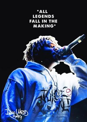 Juice WRLD Quote Poster