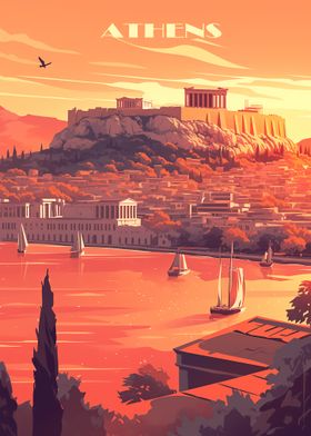 Athens Sunset