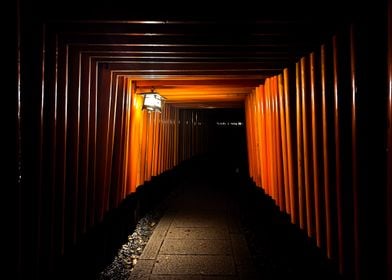 Fushimi Inari Taisha at Night