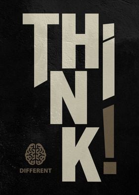 Think Different Poster