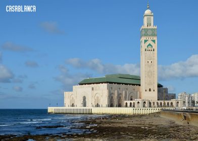 Casablanca Mosque by the Sea