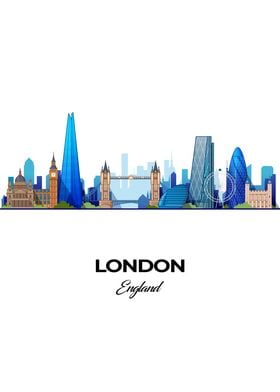 London Skyline Illustration