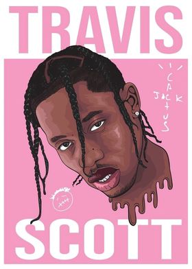 Travis Scott Portrait