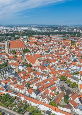 Aerial View of Ingolstadt