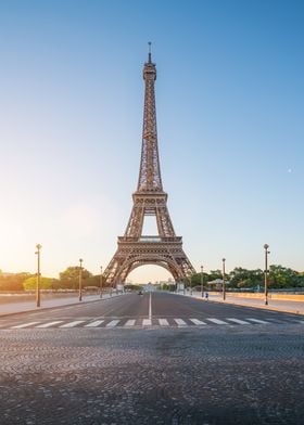 Eiffel Tower Sunrise