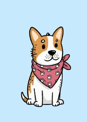 Cute Cartoon Dog