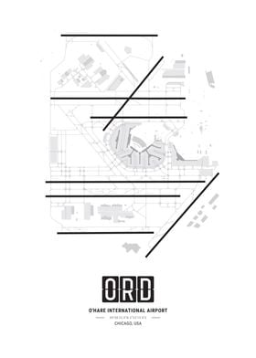 O'Hare International Airport Map