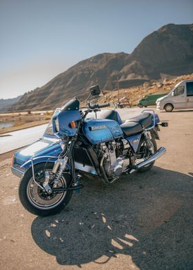 Kawasaki Motorcycle with Sidecar