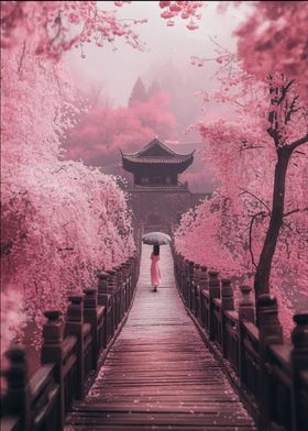 Through Cherry Blossoms