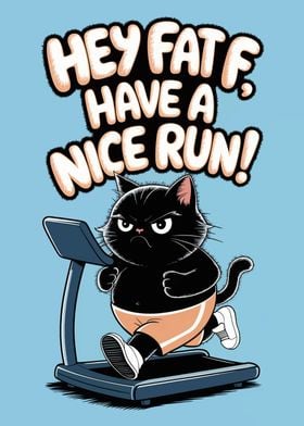 Grumpy Cat Treadmill