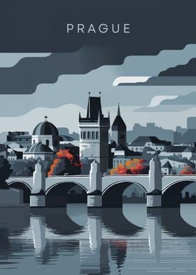 Prague Cityscape