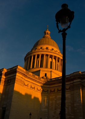 Parisian Dome at Sunset