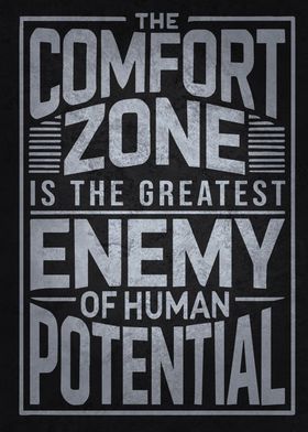 Comfort Zone Is Enemy - Motivational