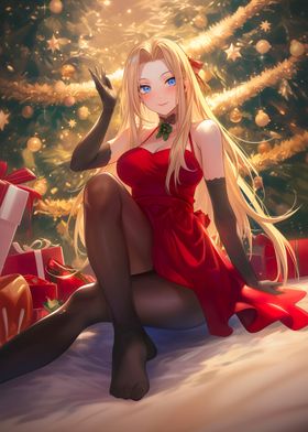 Hot Anime Girl Christmas