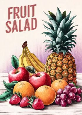 Fruit Salad Illustration