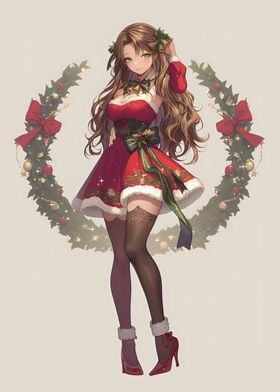 Anime Girl Christmas