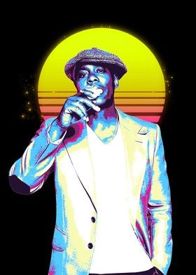 dave chappelle Retro Art